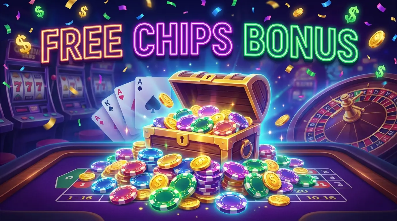 1 Red casino free chips