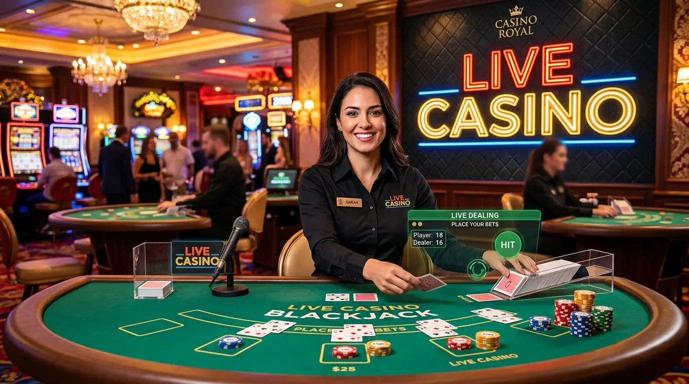 1 Red live dealer casino